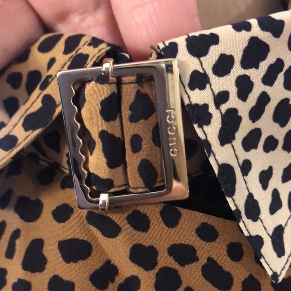 Authentic Gucci Cheetah Print Dress - Picture 9 of 16